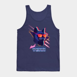 Heck Yeah Retro Cat Tank Top